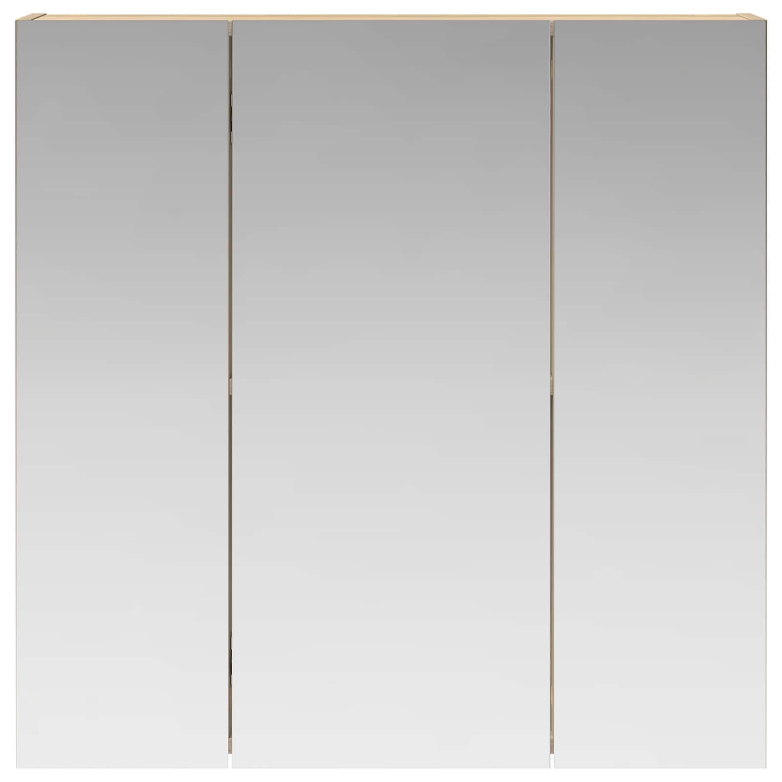 Kupaonski ormar s ogledalom Sonoma hrast 70 x 14,5 x 70 cm