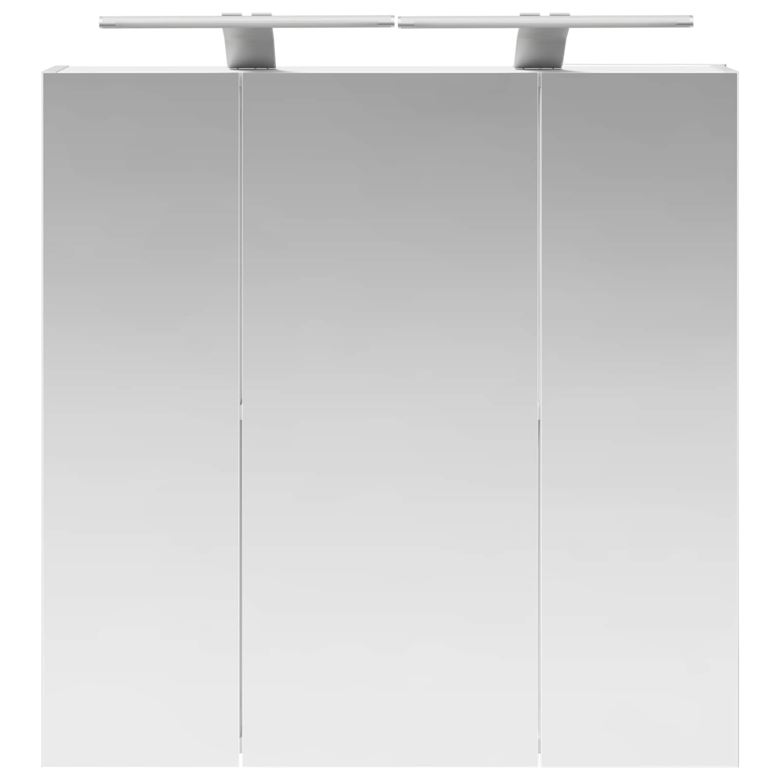 Kupaonski ormar s ogledalom Bijelo 70 x 14,5 x 70 cm