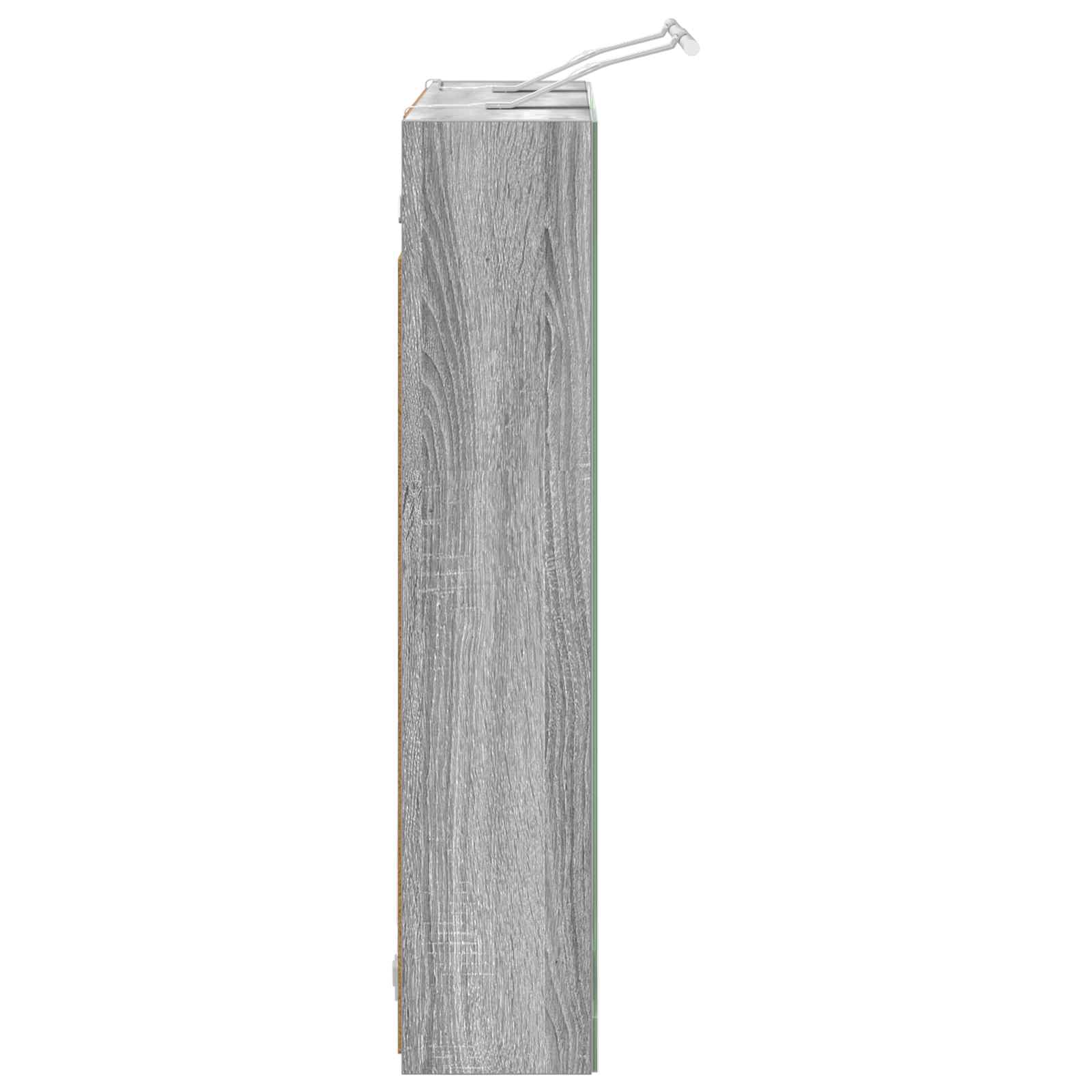 Kupaonski ormar s ogledalom Siva Sonoma 70 x 14,5 x 70 cm