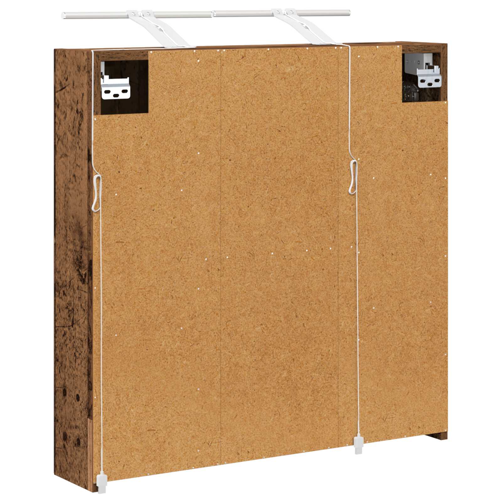 Kupaonski ormar s ogledalom Staro drvo 70 x 14,5 x 70 cm