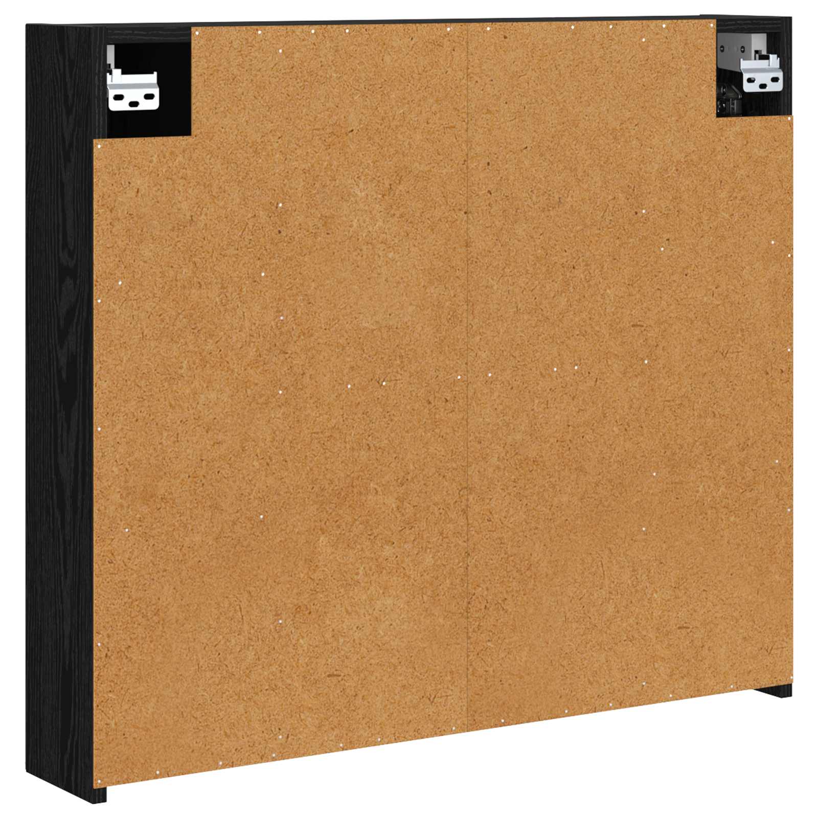 Kupaonski ormar s ogledalom Zidne Crni hrast 80 x 14.5 x 70 cm