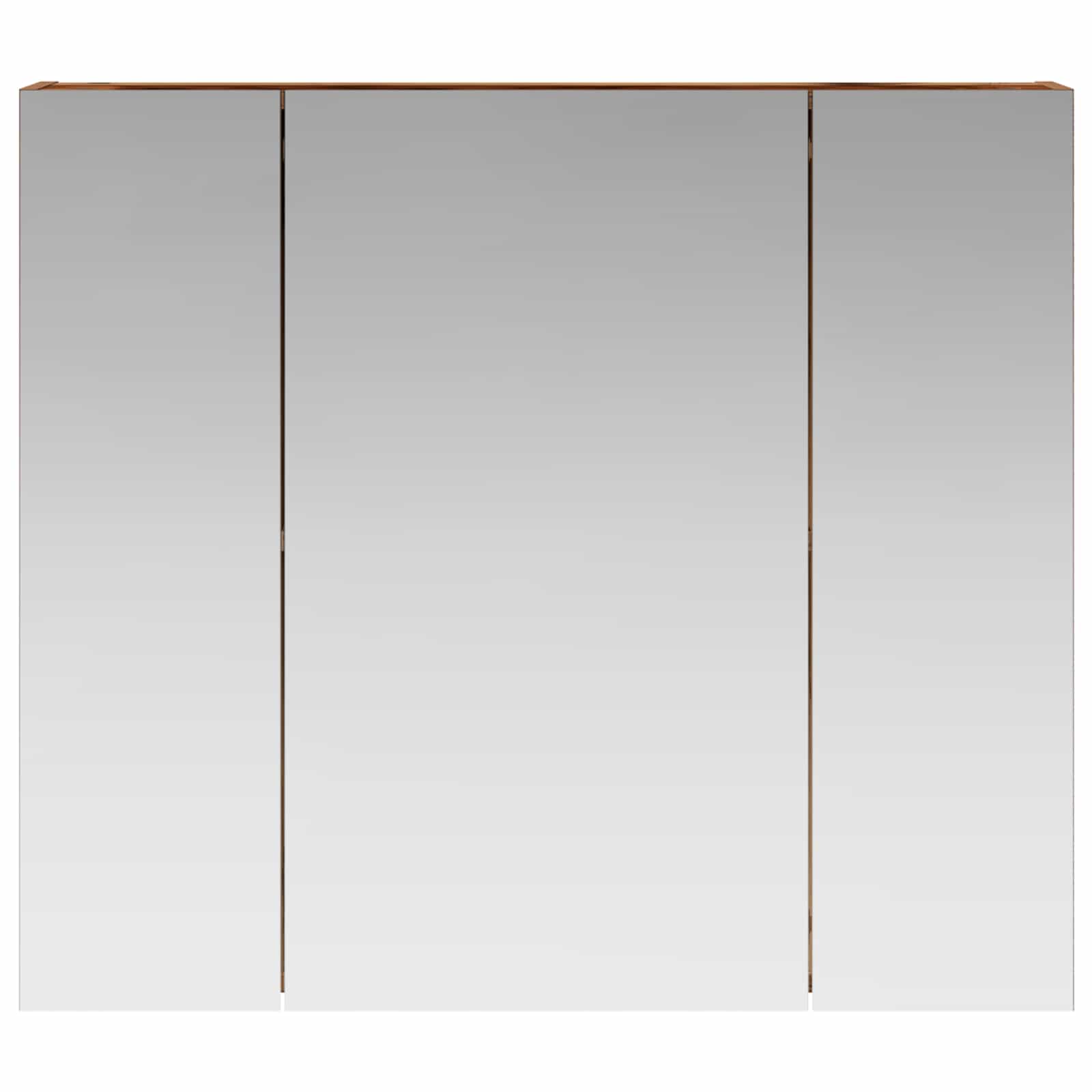 Kupaonski ormar s ogledalom Zidne Staro drvo 80 x 14.5 x 70 cm