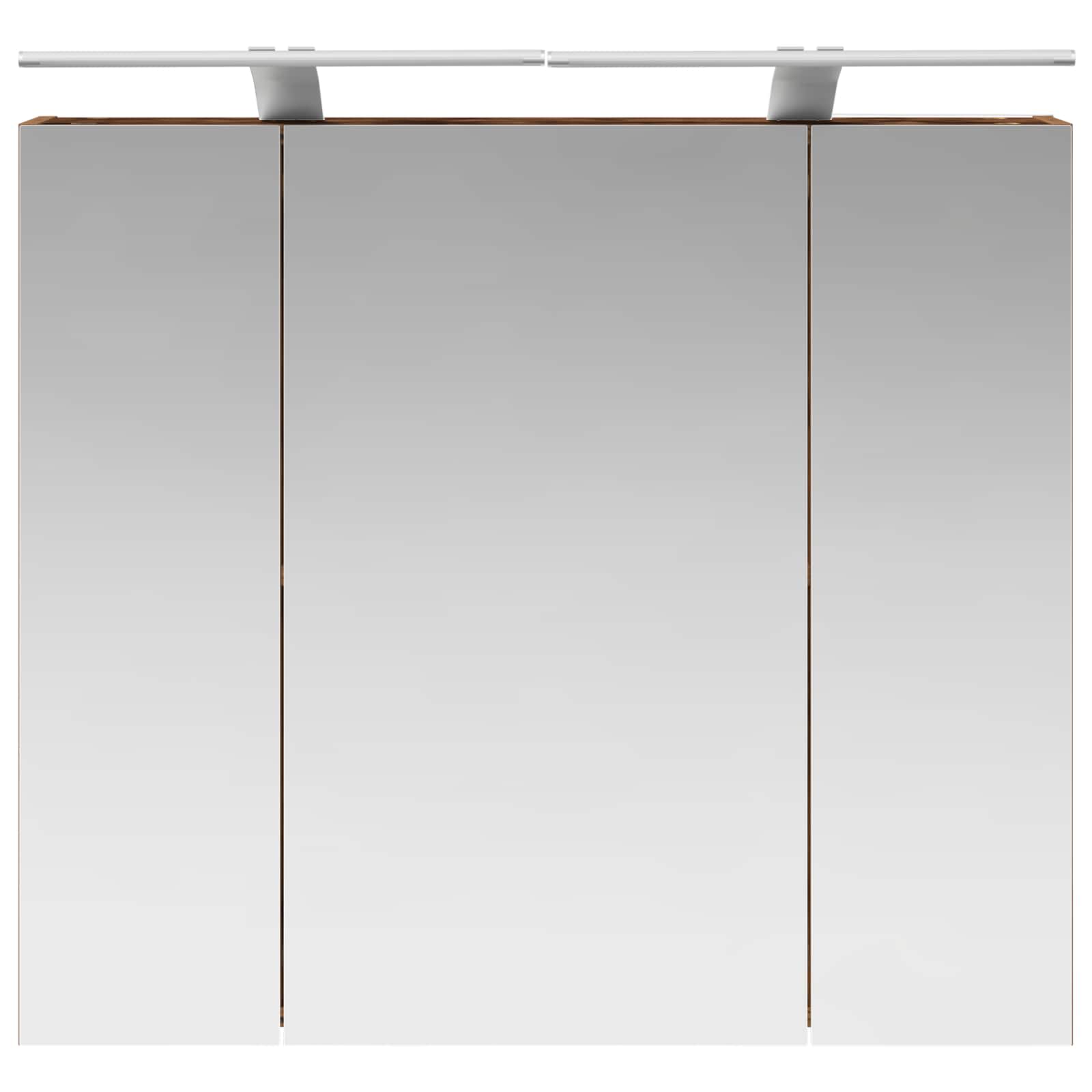 Kupaonski ormar s ogledalom Zidne Staro drvo 80 x 14.5 x 70 cm