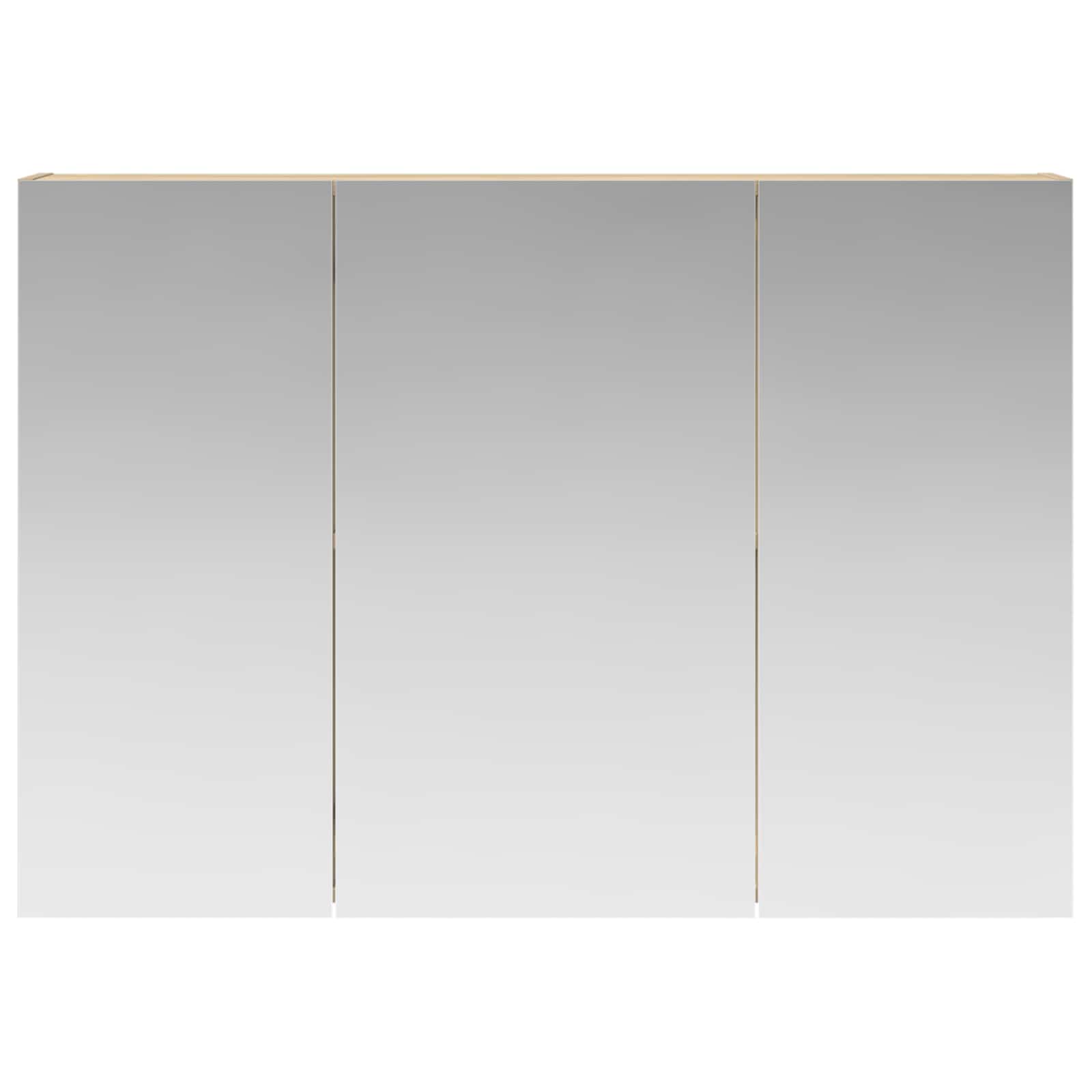 Kupaonski ormar s ogledalom Sonoma hrast 100 x 14,5 x 70 cm