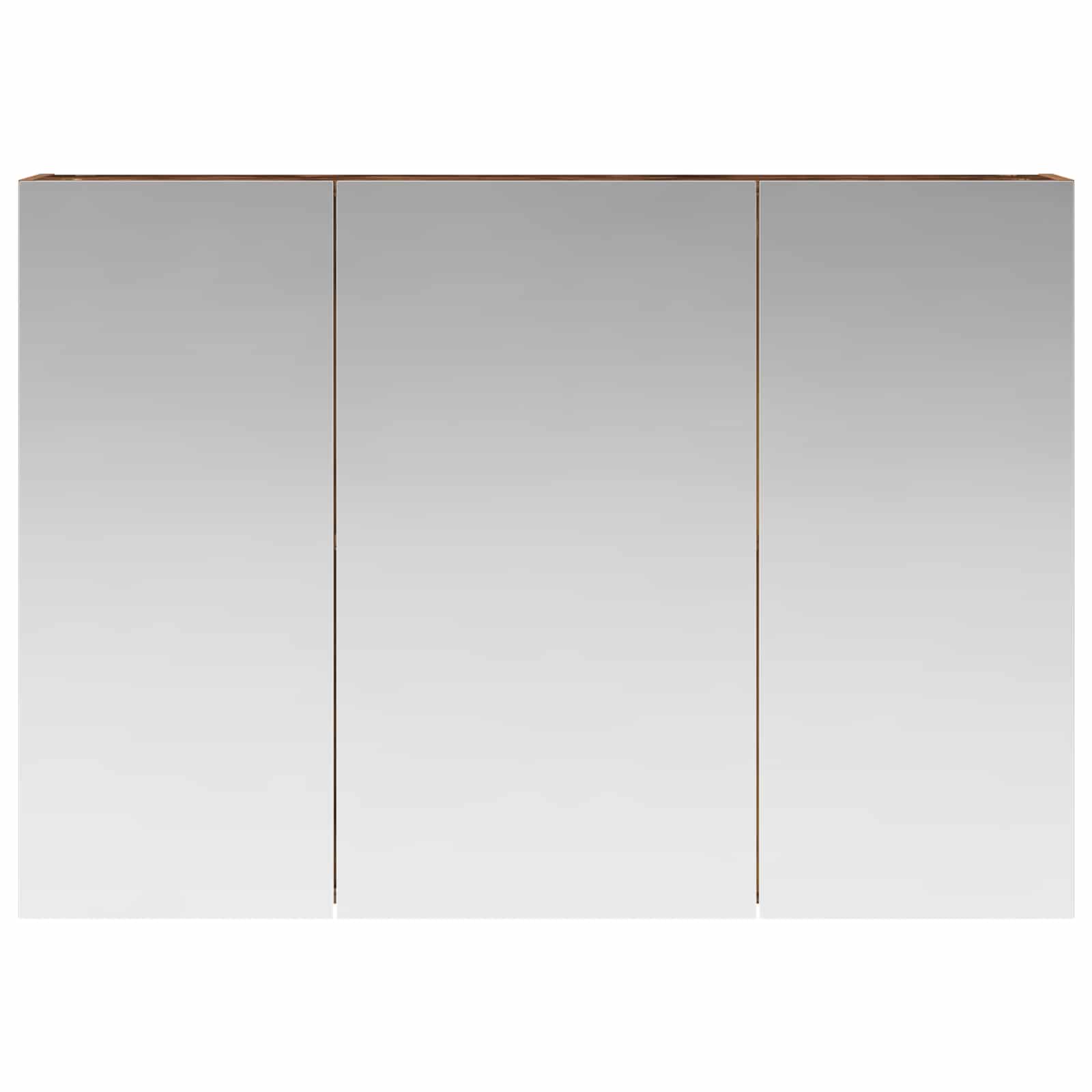 Kupaonski ormar s ogledalom Zidne Staro drvo 100 x 14,5 x 70 cm