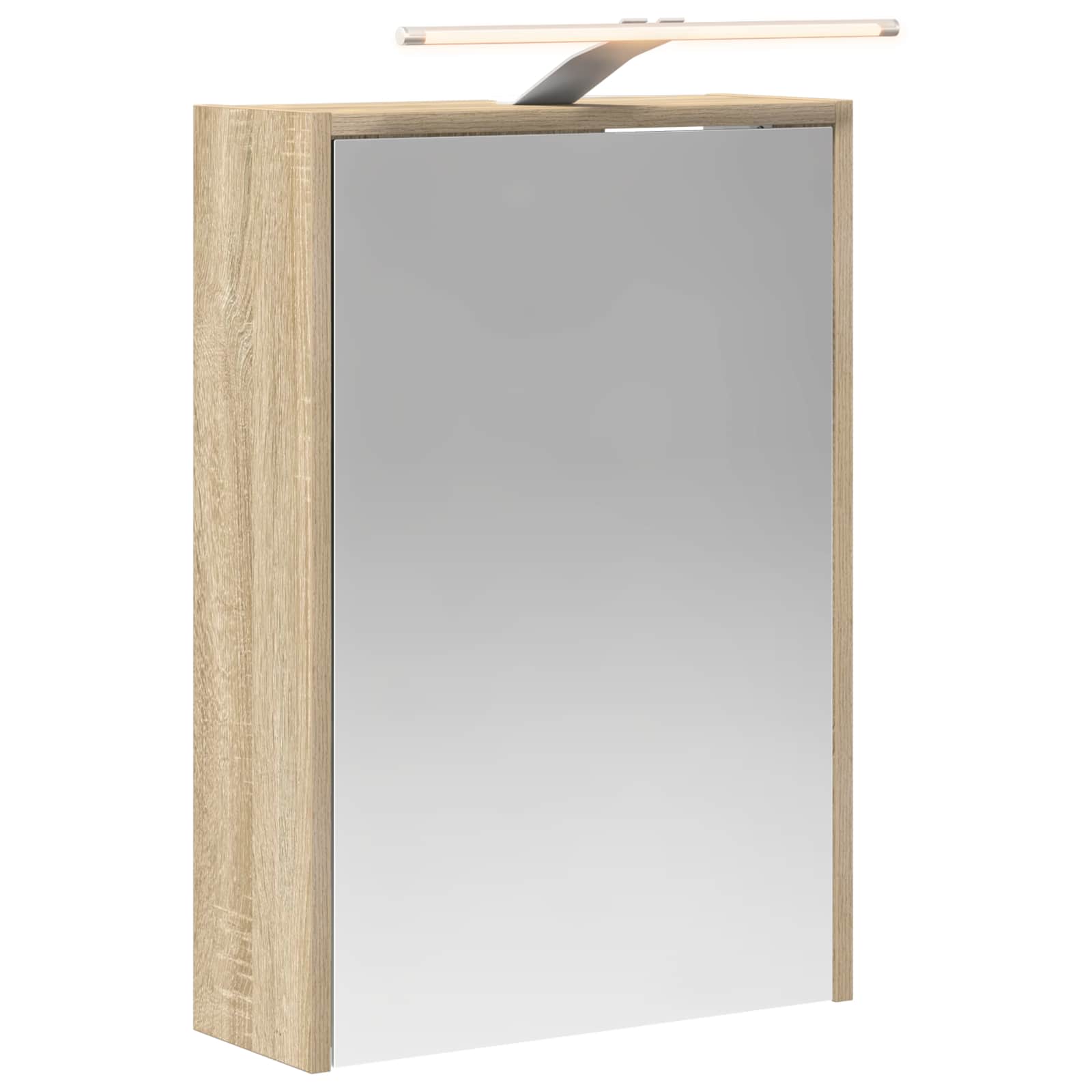 Kupaonski ormar s ogledalom Sonoma hrast 43 x 16 x 62.5 cm