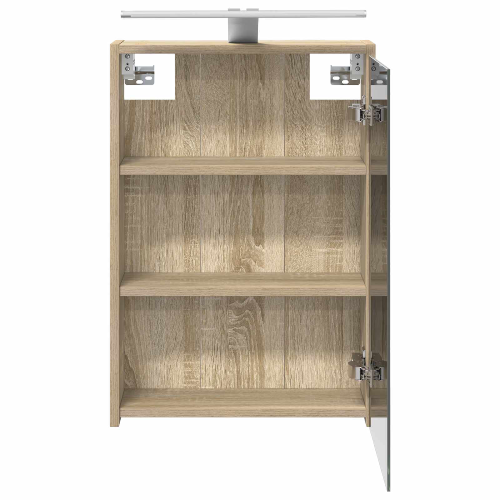 Kupaonski ormar s ogledalom Sonoma hrast 43 x 16 x 62.5 cm