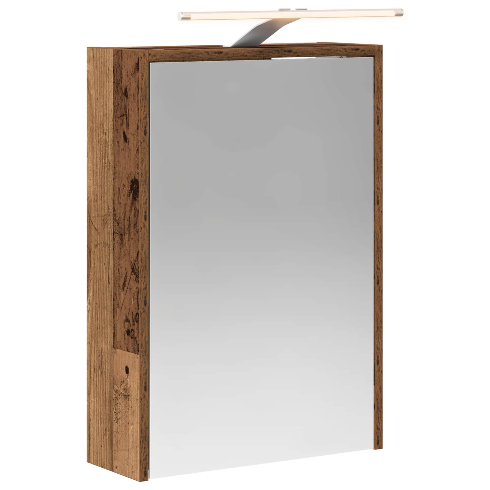 Kupaonski ormar s ogledalom Zidne Staro drvo 43 x 16 x 62.5 cm