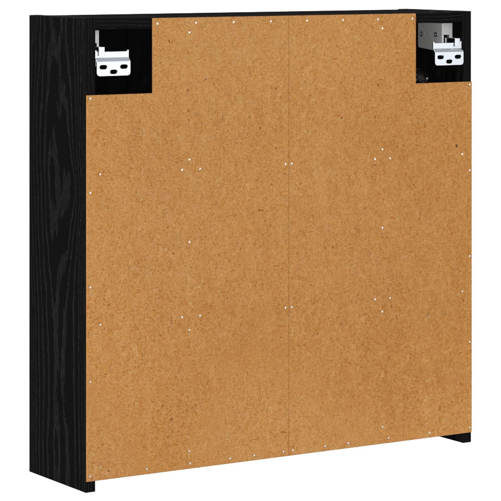 Kupaonski ormar s ogledalom Crni hrast 63,5 x 16 x 62,5 cm