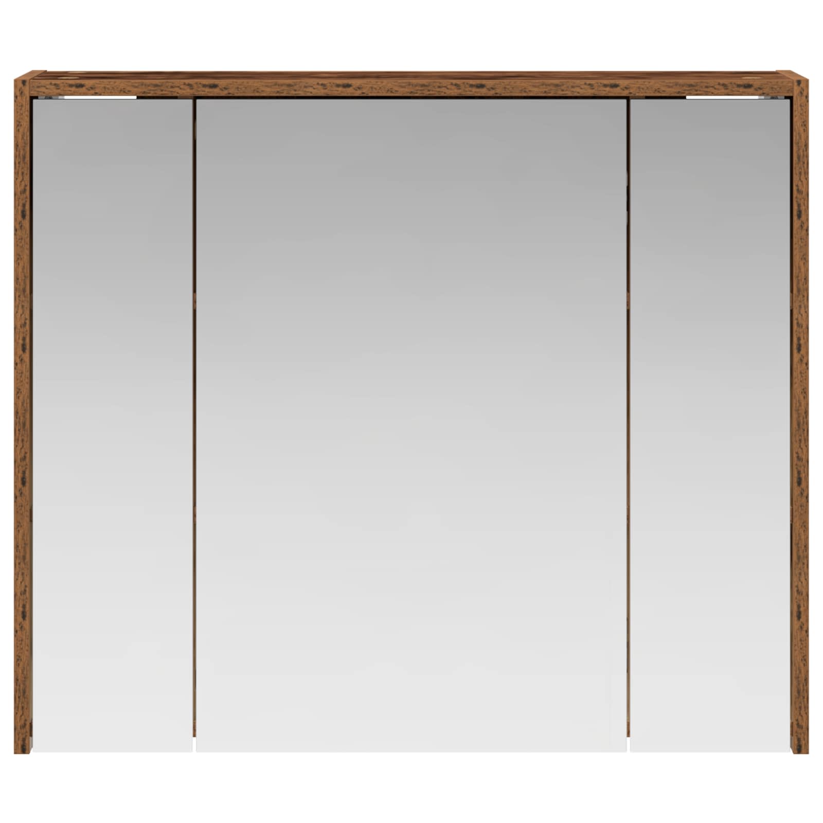 Kupaonski ormar s ogledalom Staro drvo 73,5 x 16 x 62,5 cm