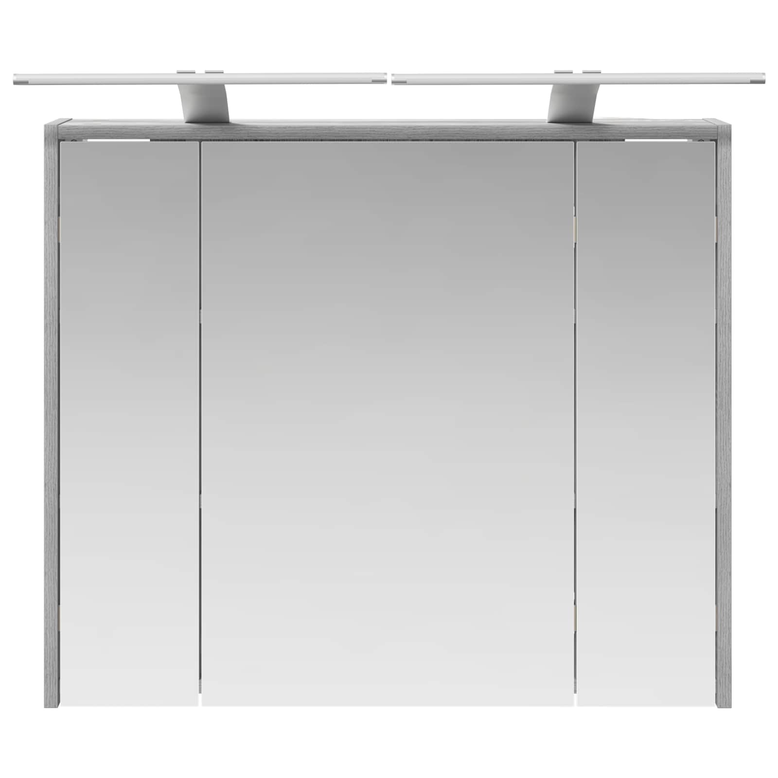 Kupaonski ormar s ogledalom Siva Sonoma 73,5 x 16 x 62,5 cm