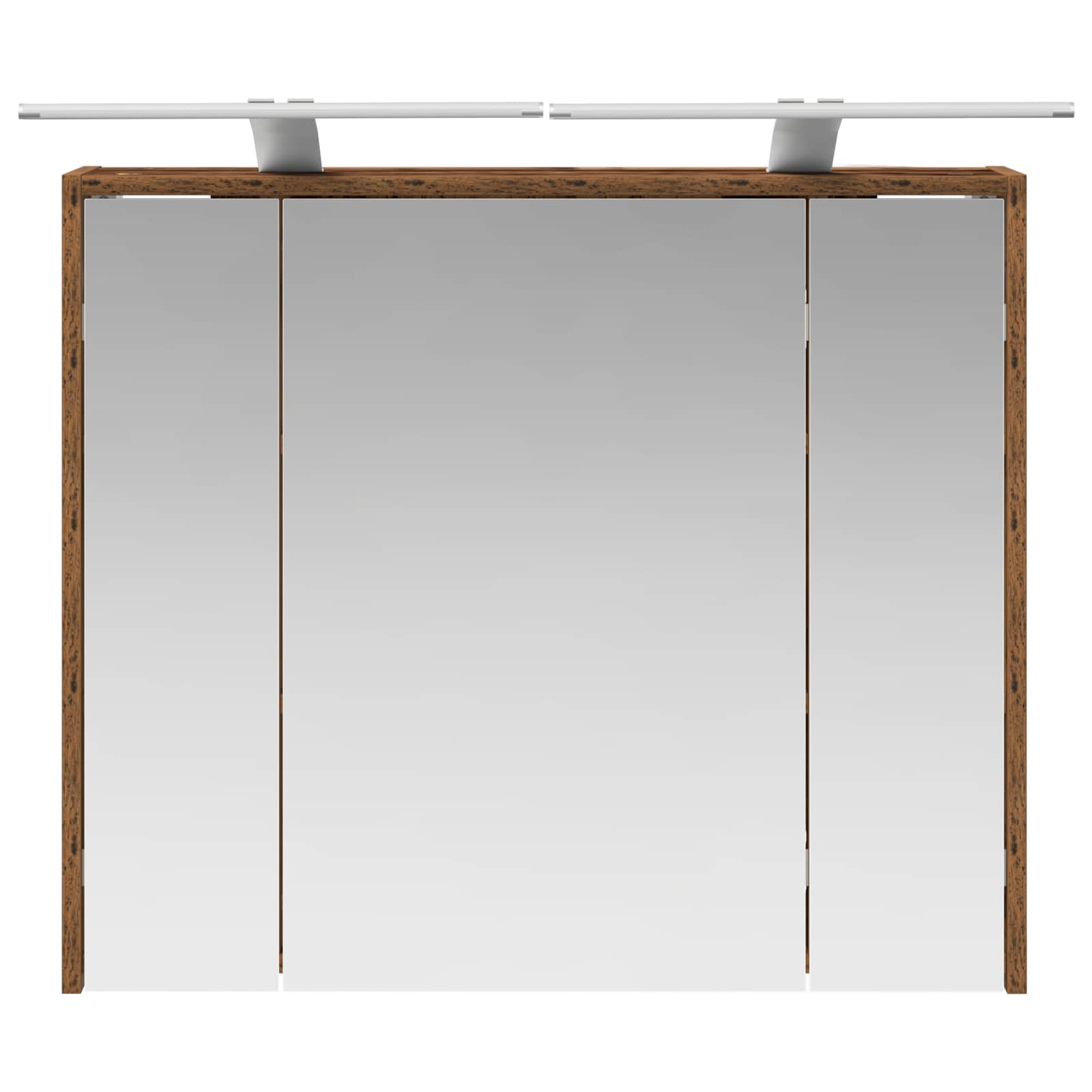 Kupaonski ormar s ogledalom Staro drvo 73,5 x 16 x 62,5 cm