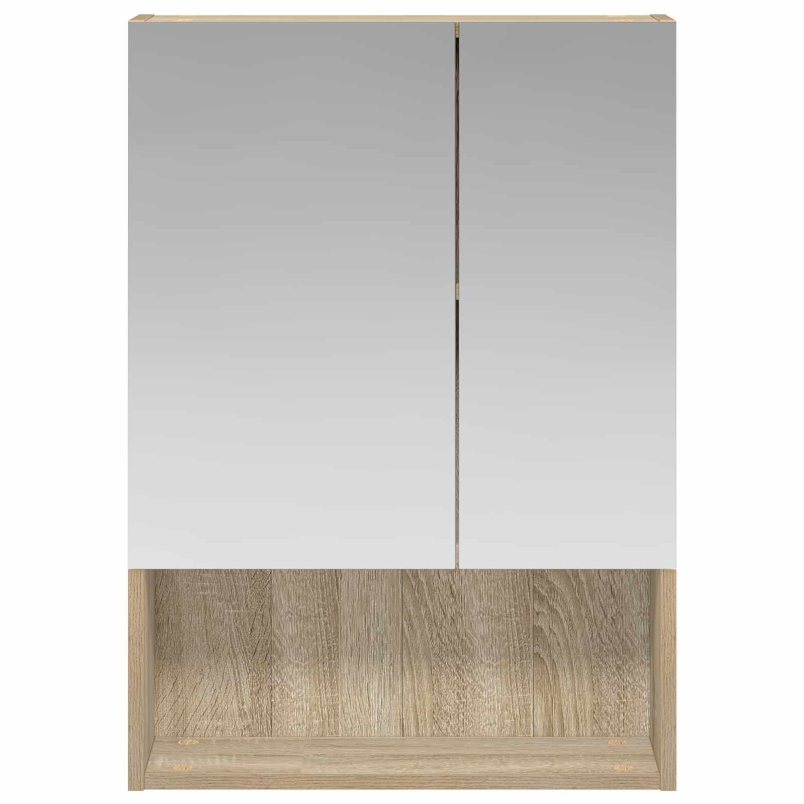 Kupaonski ormar s ogledalom Sonoma hrast 50 x 14,5 x 70 cm