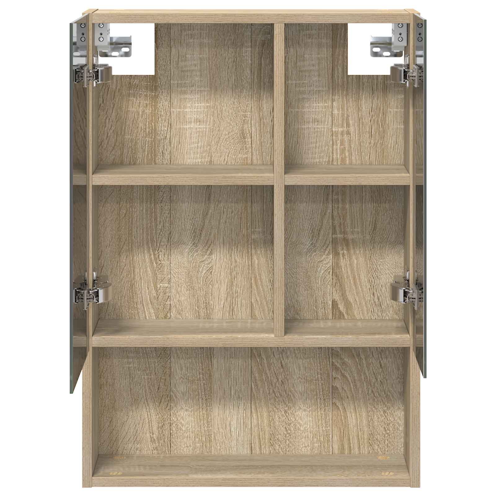 Kupaonski ormar s ogledalom Sonoma hrast 50 x 14,5 x 70 cm