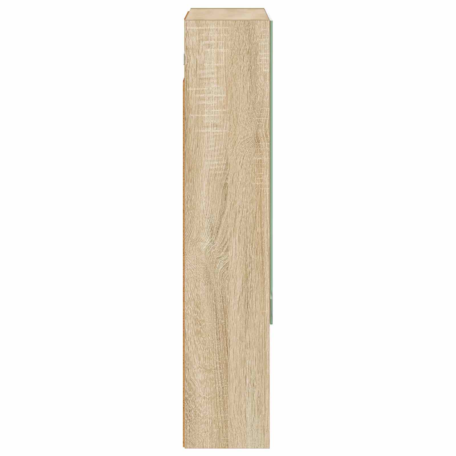 Kupaonski ormar s ogledalom Sonoma hrast 50 x 14,5 x 70 cm
