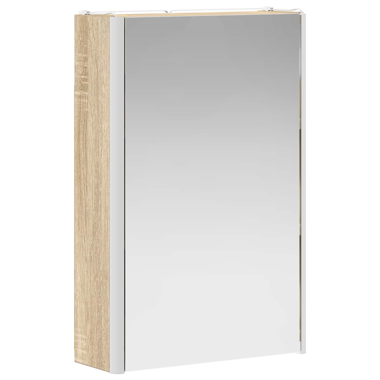 Kupaonski ormar s ogledalom Sonoma hrast 33 x 11,5 x 50 cm