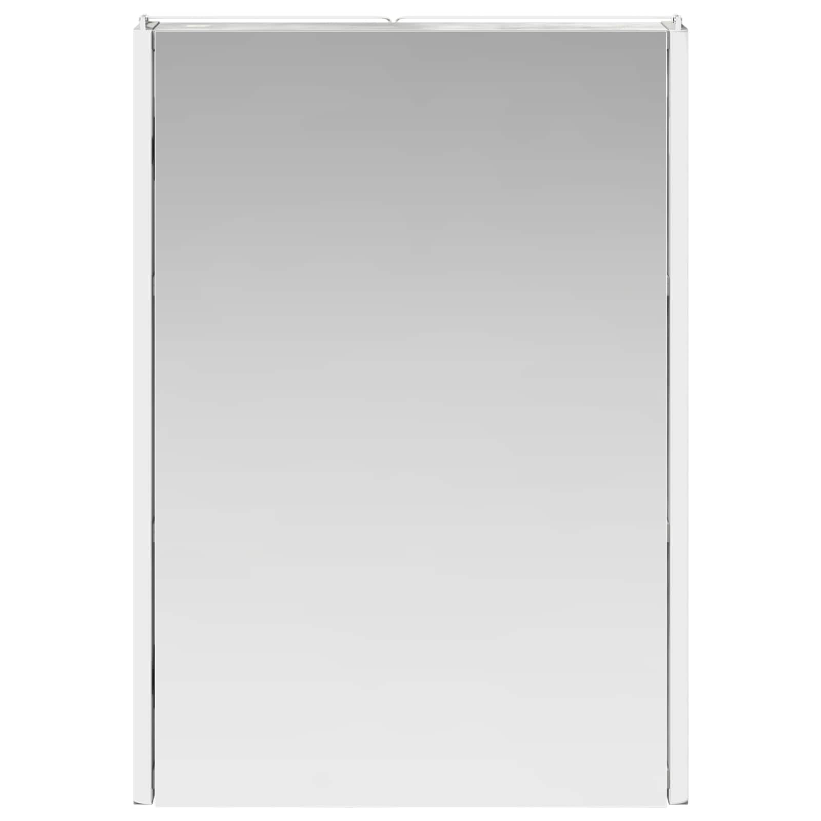 Kupaonski ormar s ogledalom Betonski sivi 43 x 11,5 x 60,5 cm