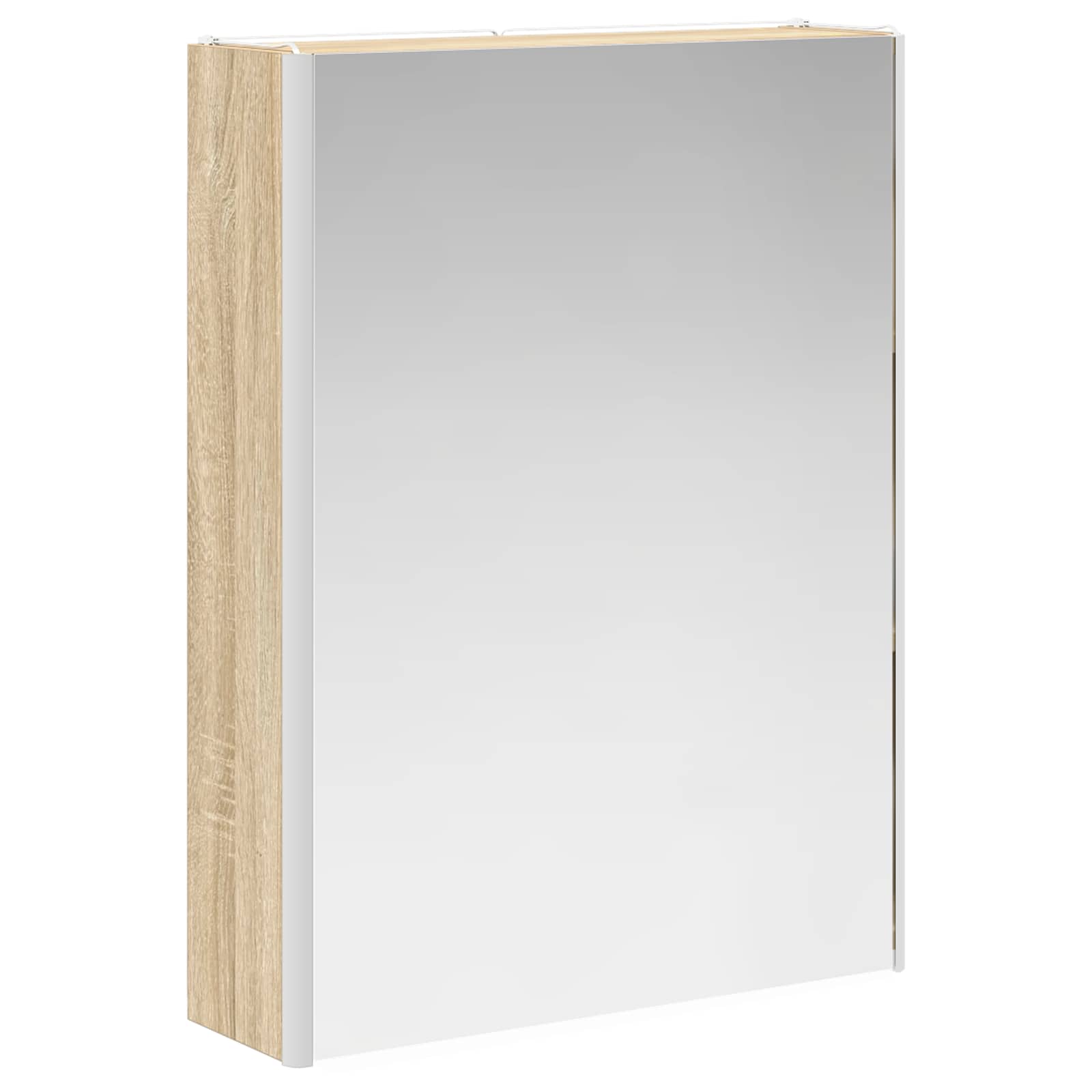 Kupaonski ormar s ogledalom Sonoma hrast 53,5 x 15,5 x 70 cm