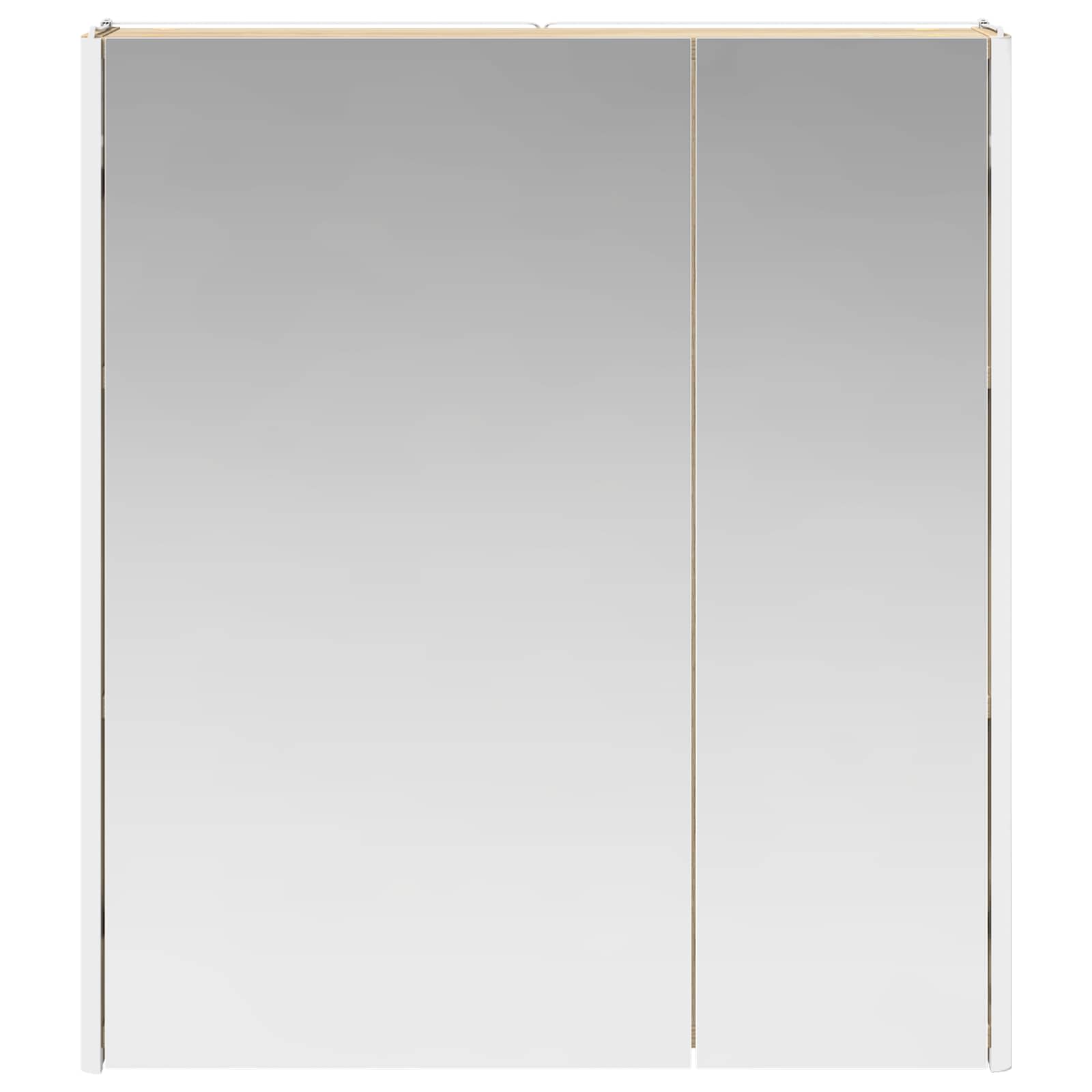 Kupaonski ormar s ogledalom Sonoma hrast 63,5 x 15,5 x 70 cm