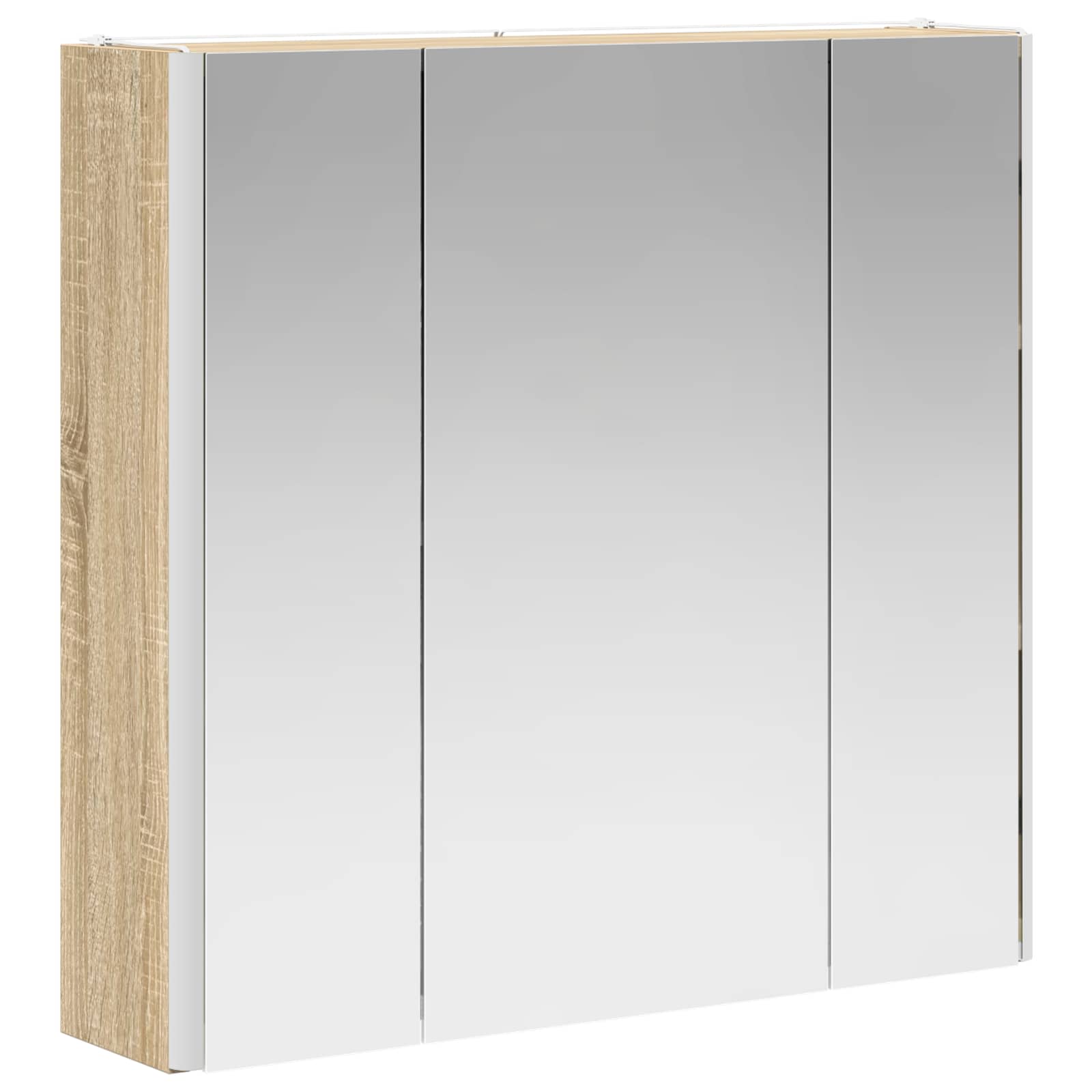 Kupaonski ormar s ogledalom Sonoma hrast 63,5 x 15,5 x 60,5 cm