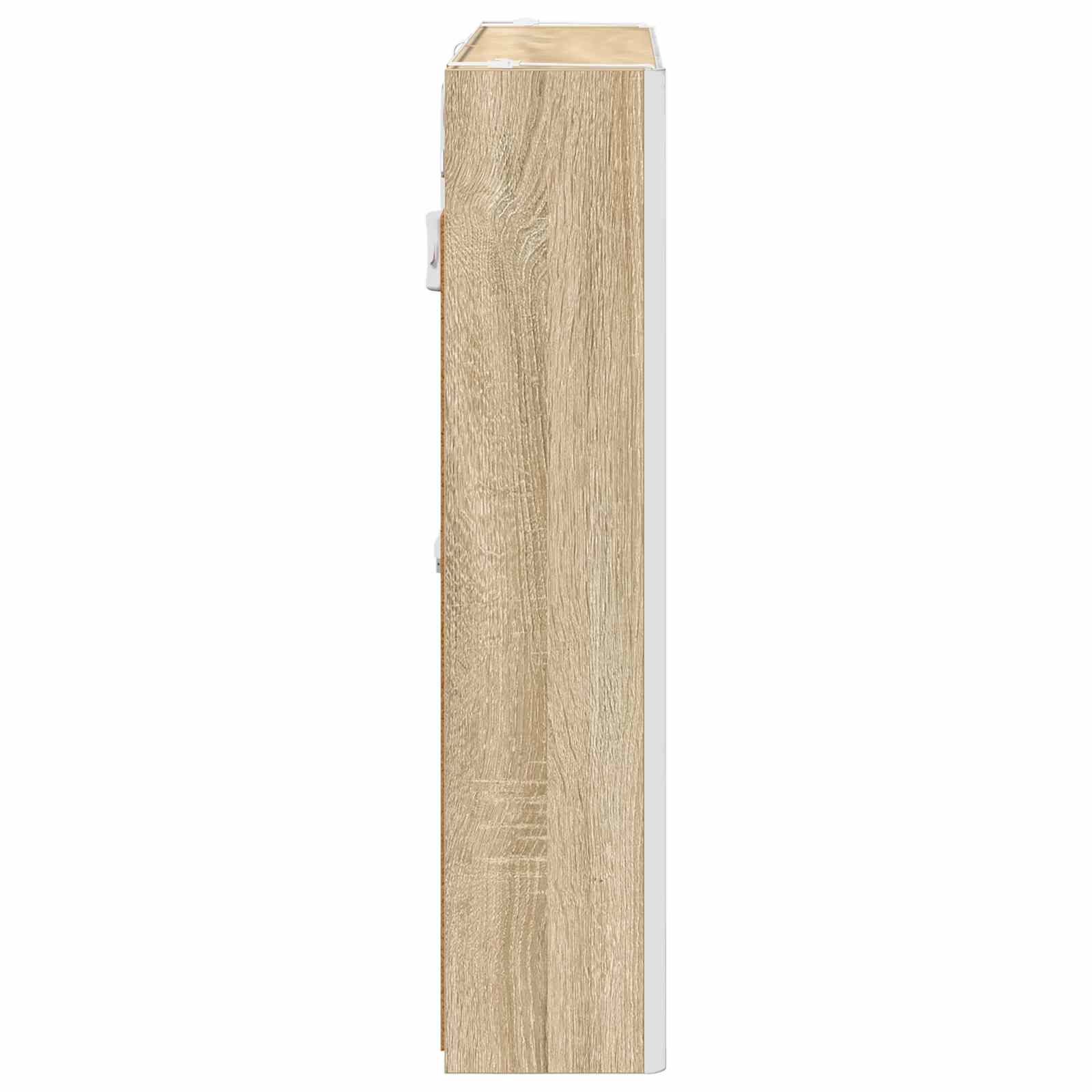 Kupaonski ormar s ogledalom Sonoma hrast 73.5 x 15.5 x 70 cm
