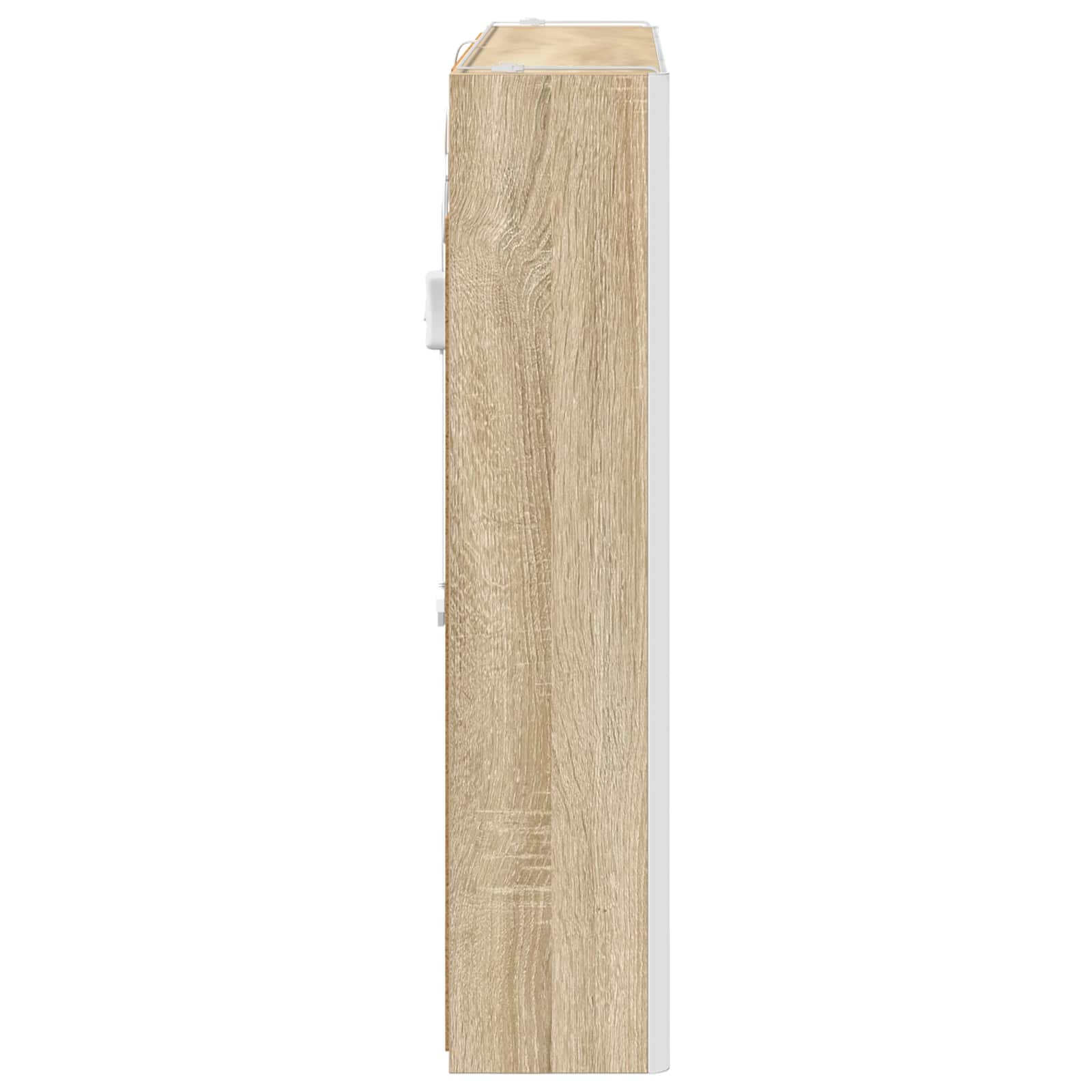 Kupaonski ormar s ogledalom Sonoma hrast 83,5 x 15,5 x 70 cm