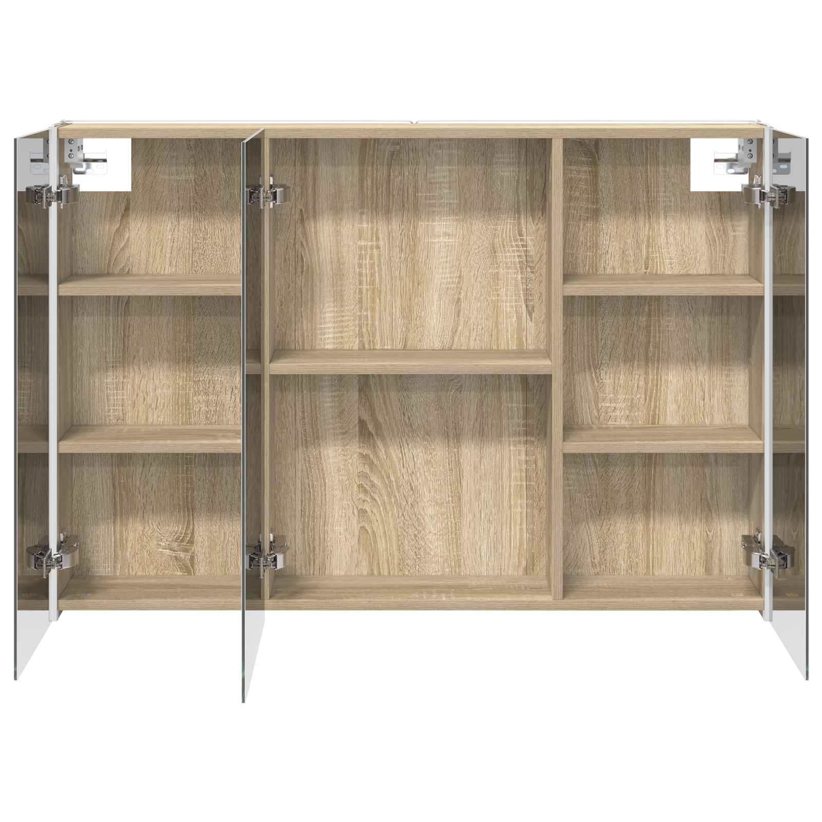 Kupaonski ormar s ogledalom Sonoma hrast 103,5 x 15,5 x 70 cm