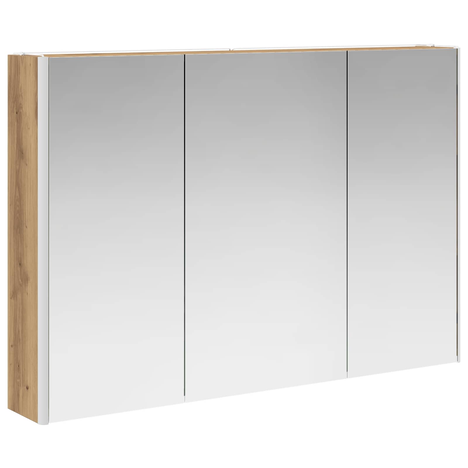 Kupaonski ormar s ogledalom Umjetnička hrastovina