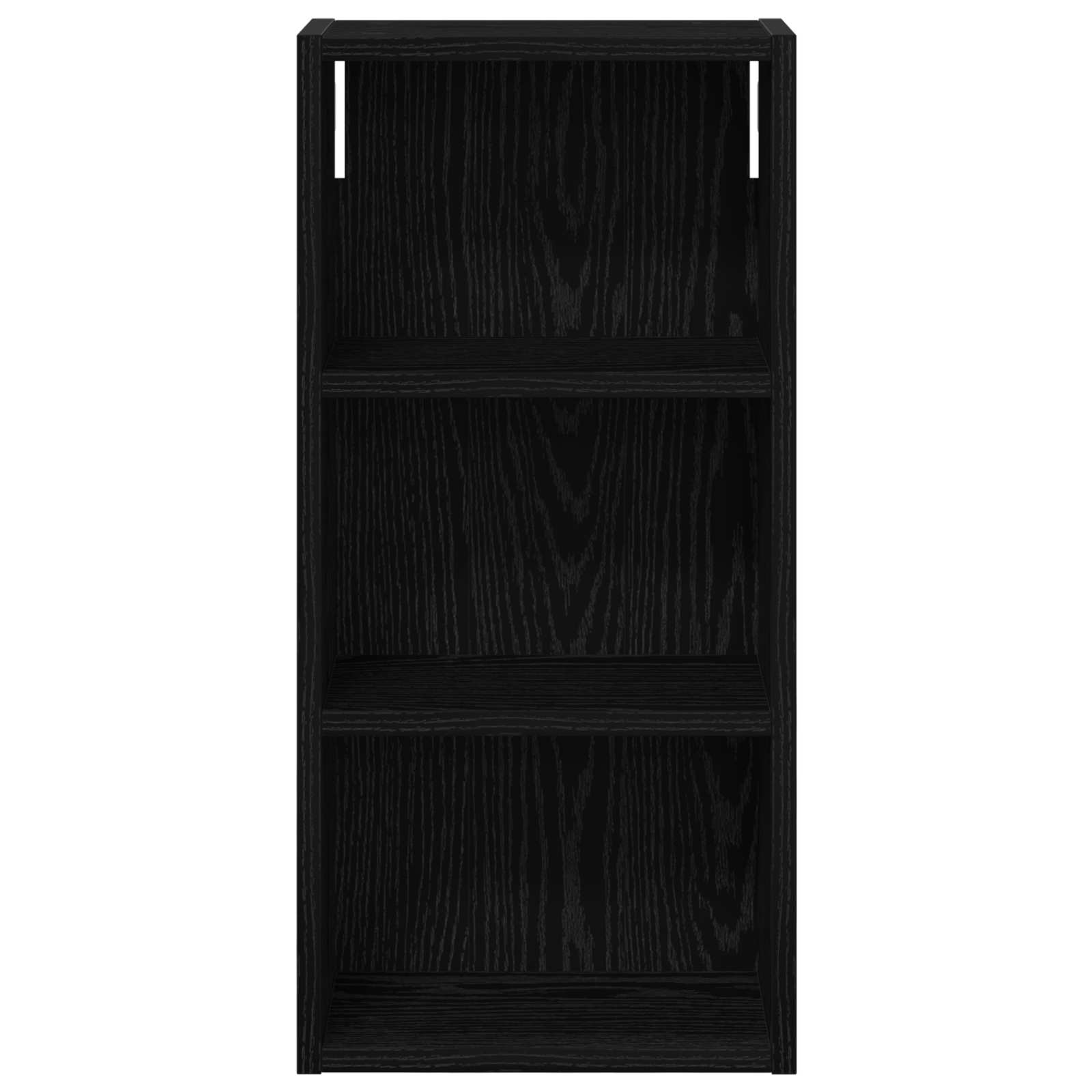 Kupaonski zidni ormarić s policom Crni Hrast 30 x 16 x 62,5 cm