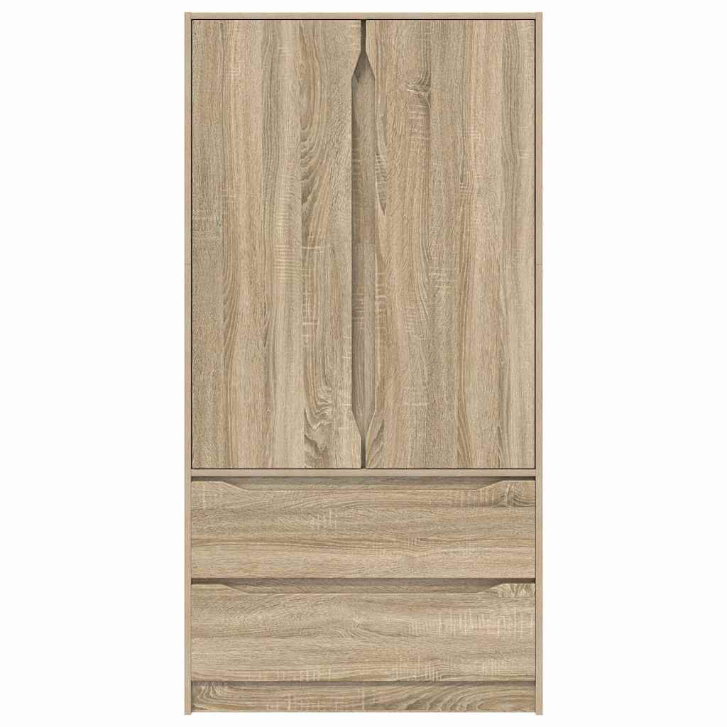 Ormarić Sonoma hrast 79,5 x 49 x 156 cm Konstrukcijsko drvo