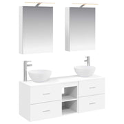 Set namještaja za kupaonicu 5 pcs Bijela
