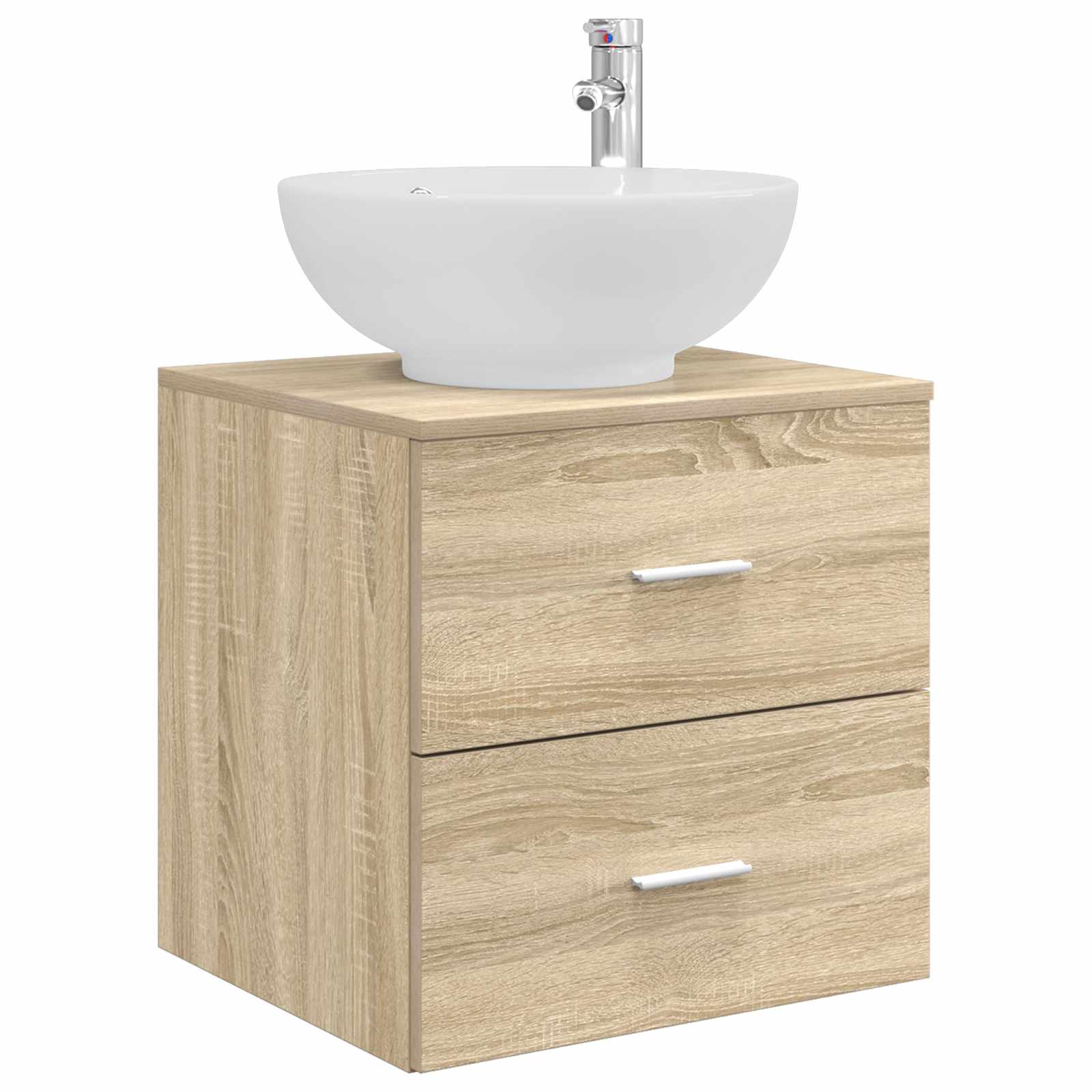 Set namještaja za kupaonicu 5 pcs Hrast sonoma