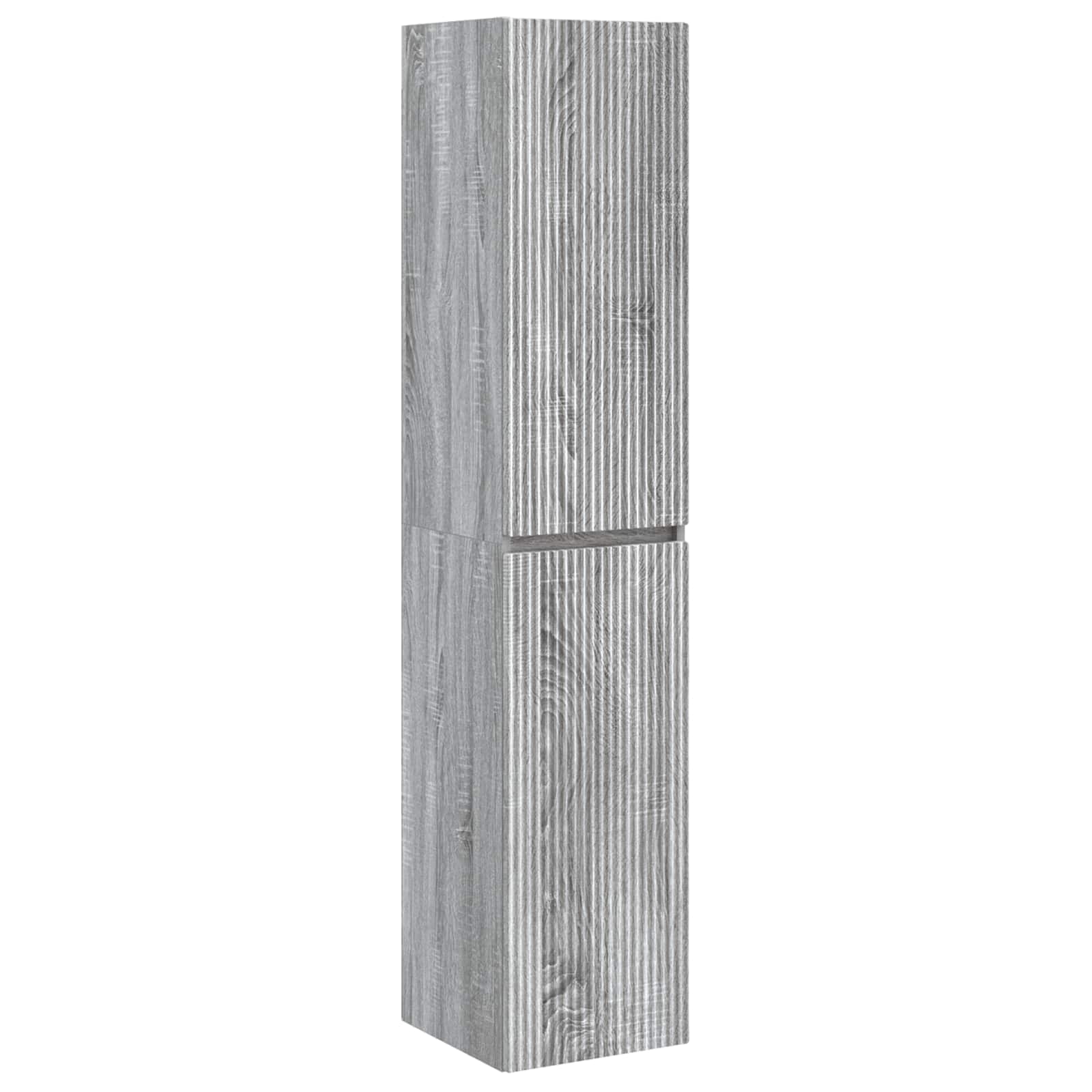 Set ormarića za kupaonicu 5 pcs Siva Sonoma 53 x 15,5 x 70 cm