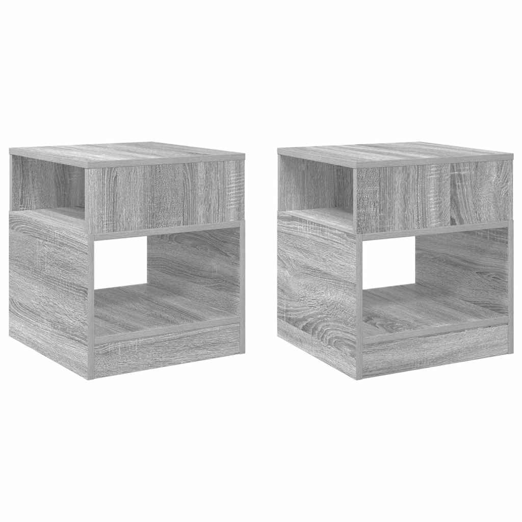 Konačna Stolić 2 pcs Siva Sonoma 40,5 x 40 x 45 cm