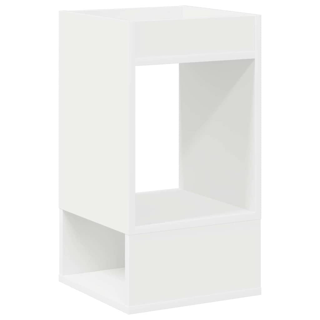 Konačna Stolić 2 pcs Bijelo 30 x 30 x 56 cm Konstruirano drvo