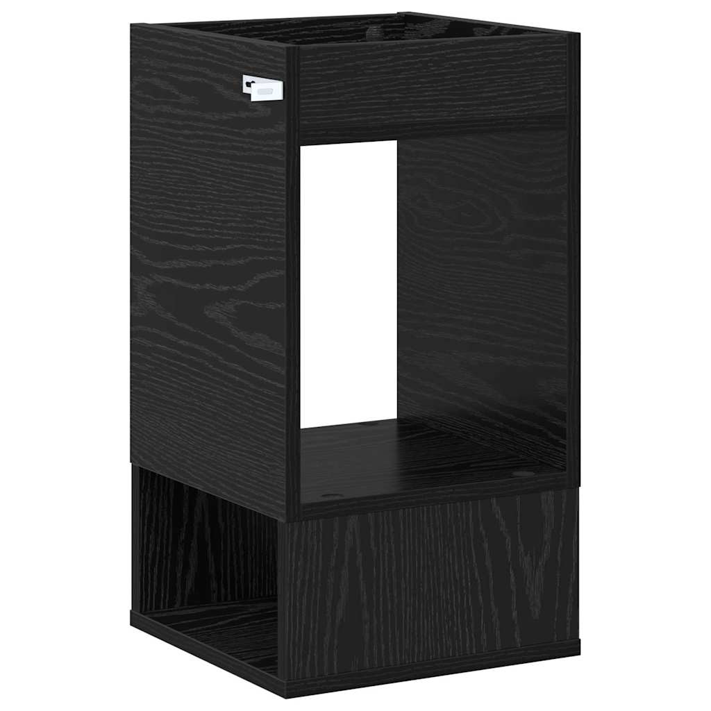 Konačna Stolić Crni hrast 30 x 30 x 56 cm Konstruirano drvo