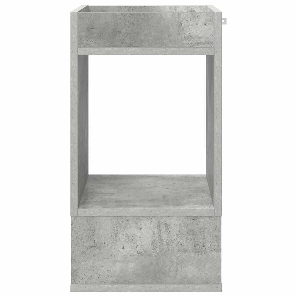 Konačna Stolić 2 pcs Betonski sivi 30 x 30 x 56 cm