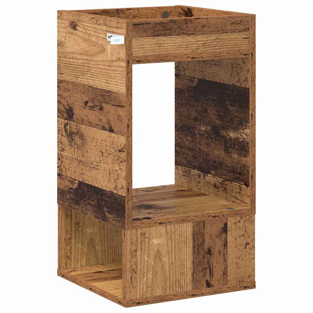 Konačna Stolić Staro drvo 30 x 30 x 56 cm Konstruirano drvo