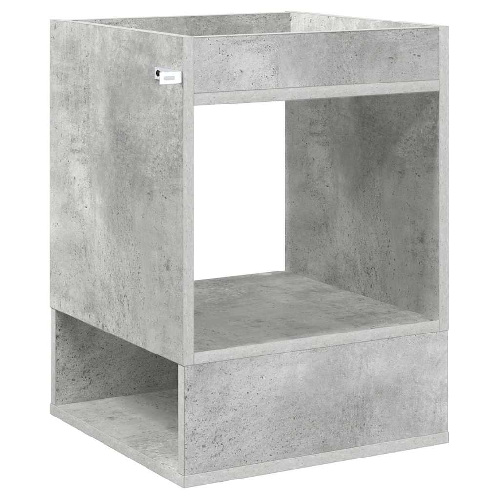 Konačna Stolić 2 pcs Betonski sivi 40 x 40 x 56 cm