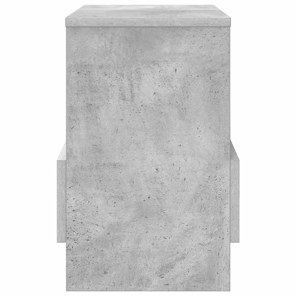 Polica za časopise Betonski sivi 35 x 30 x 45 cm