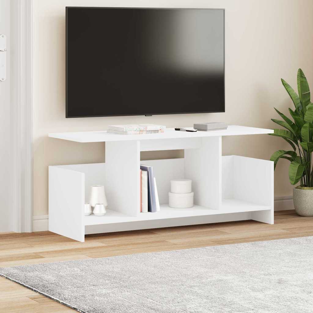 TV stalak Bijelo 102 x 35 x 45 cm Konstruirano drvo