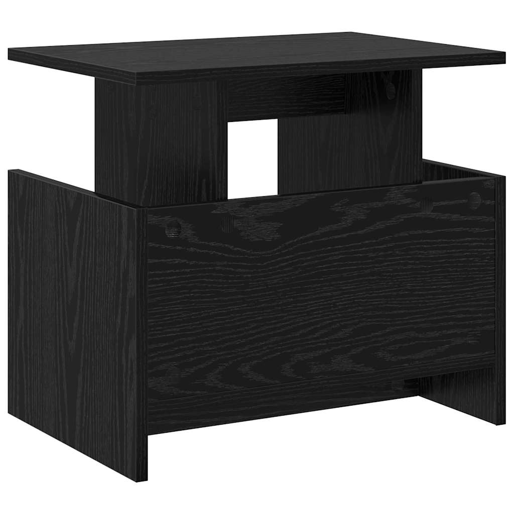TV stalak 2 pcs Crni hrast 50 x 35 x 45 cm Konstruirano drvo