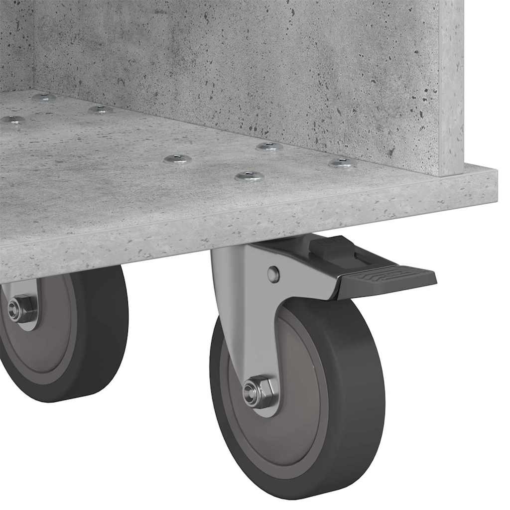 TV stalak Betonski sivi 100 x 35 x 35 cm Konstruirano drvo