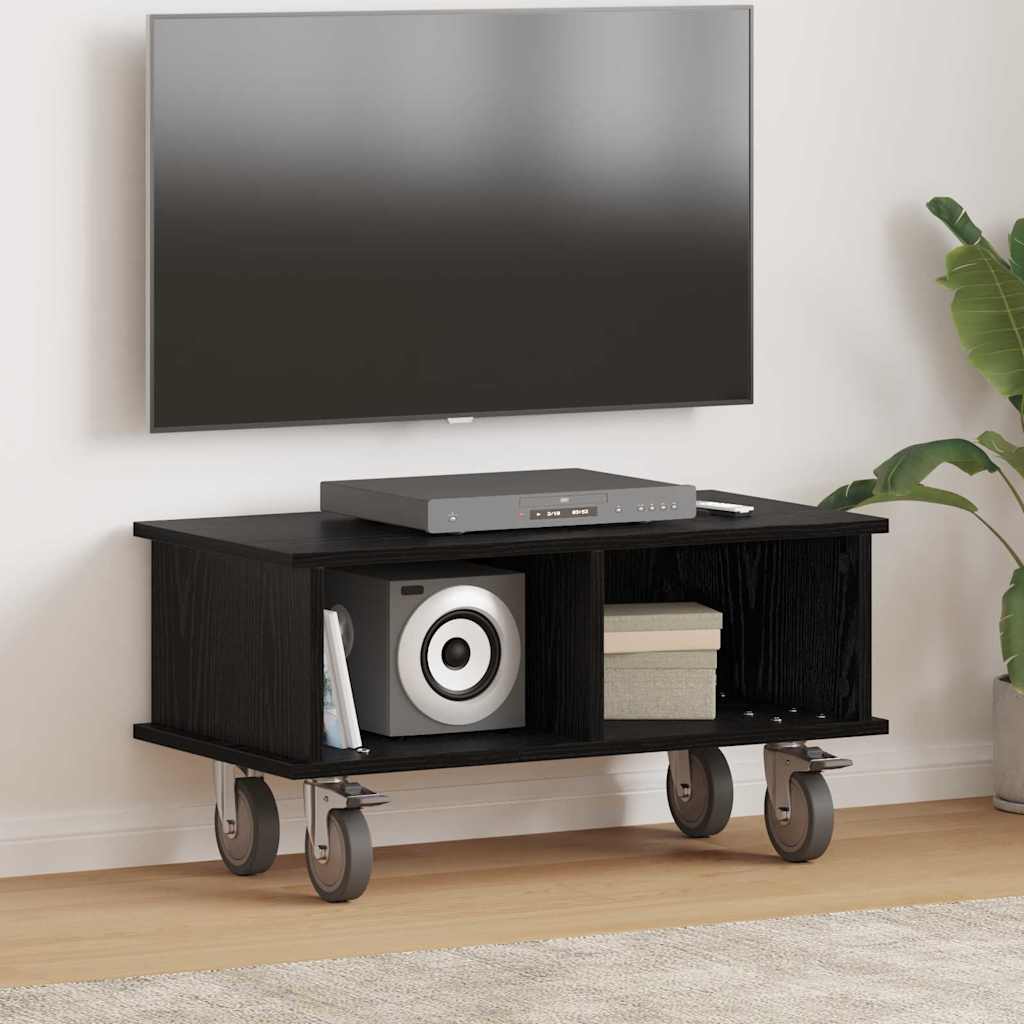 TV stalak Crni hrast 68,5 x 35 x 35 cm Konstruirano drvo