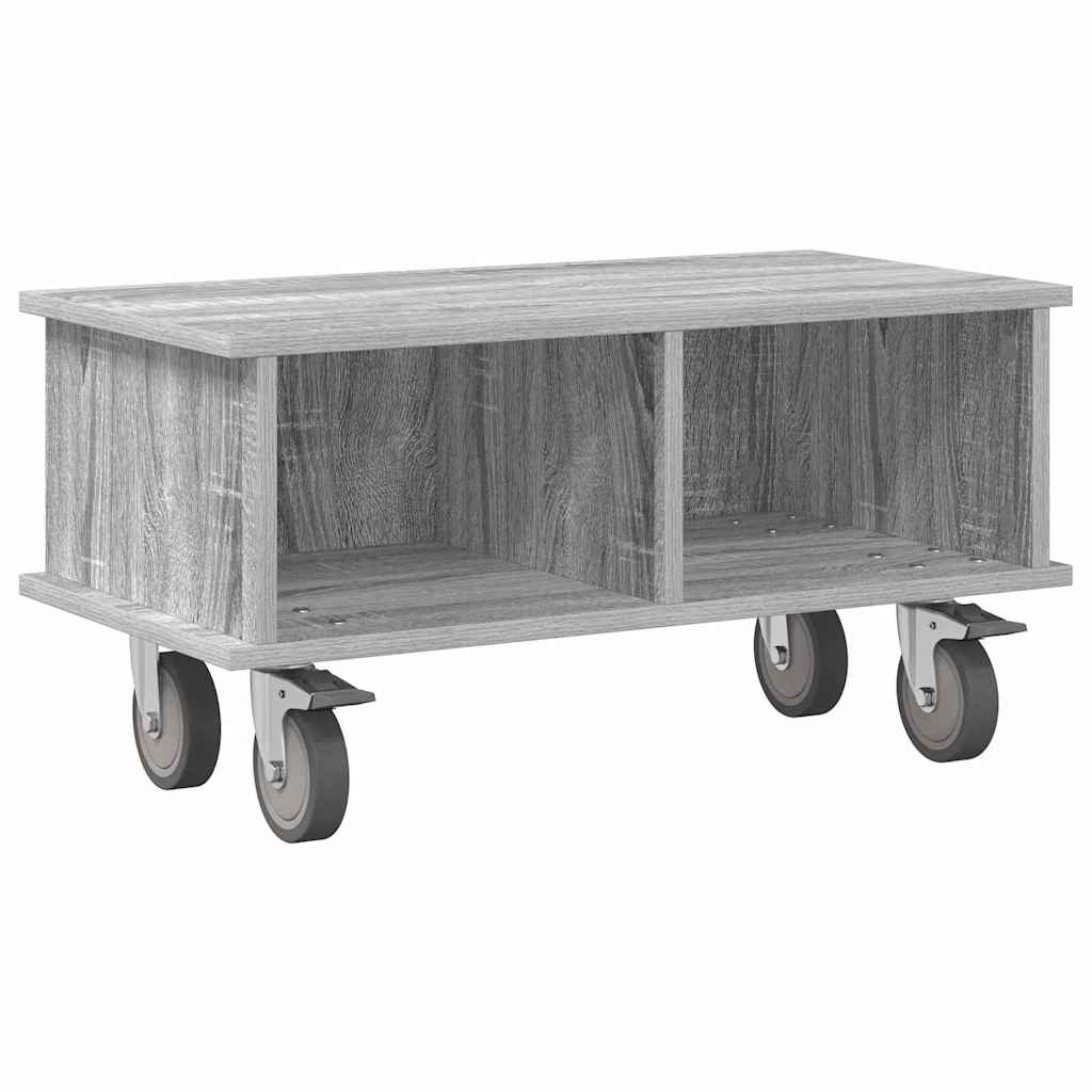 TV stalak Siva Sonoma 68,5 x 35 x 35 cm Konstruirano drvo