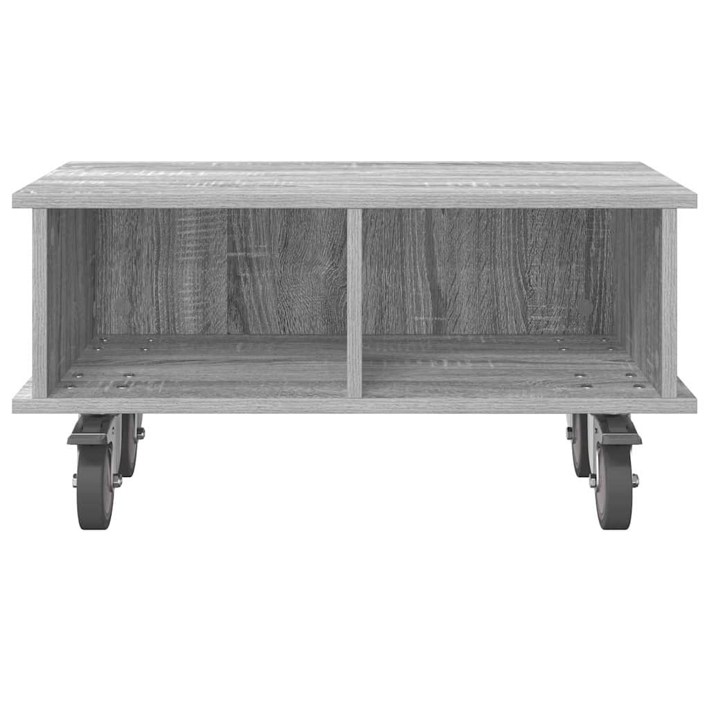 TV stalak Siva Sonoma 68,5 x 35 x 35 cm Konstruirano drvo