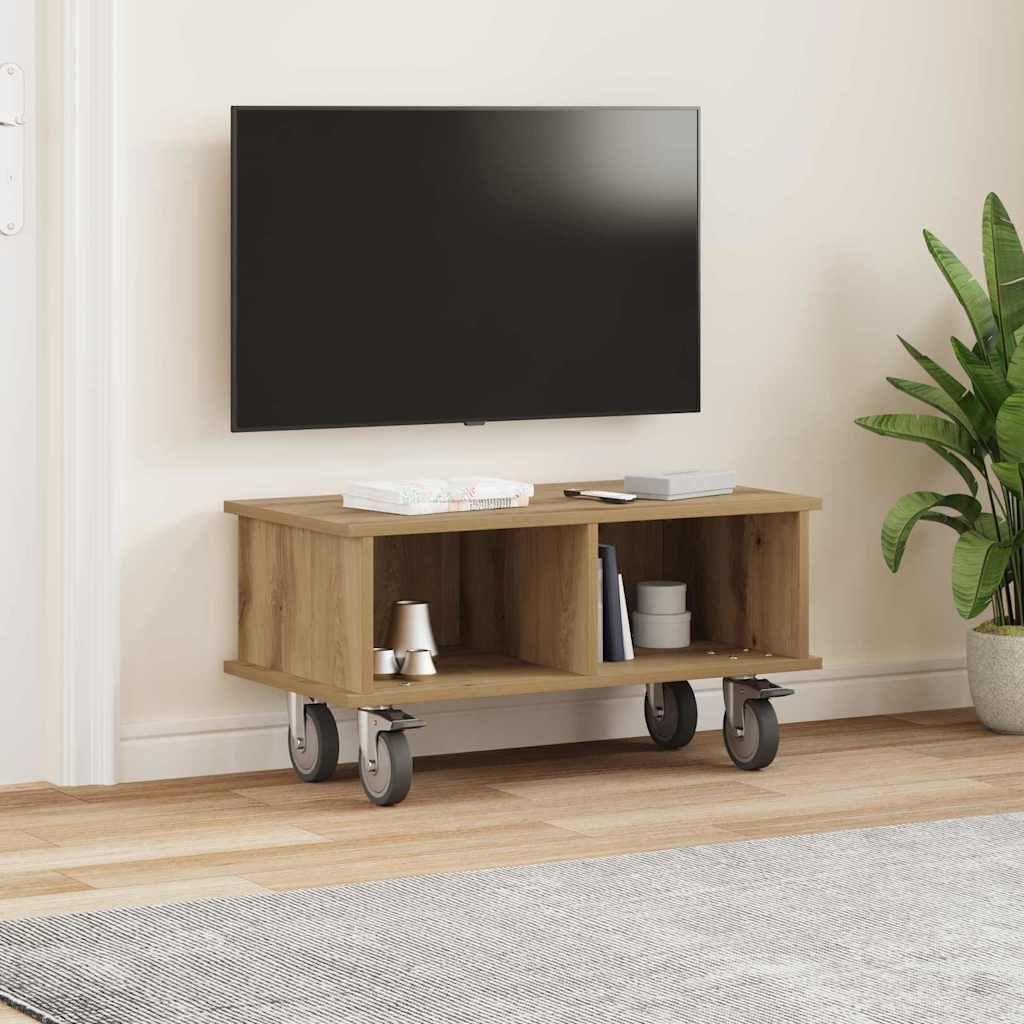 TV stalak Umjetnički hrast 68,5 x 35 x 35 cm Konstruirano drvo