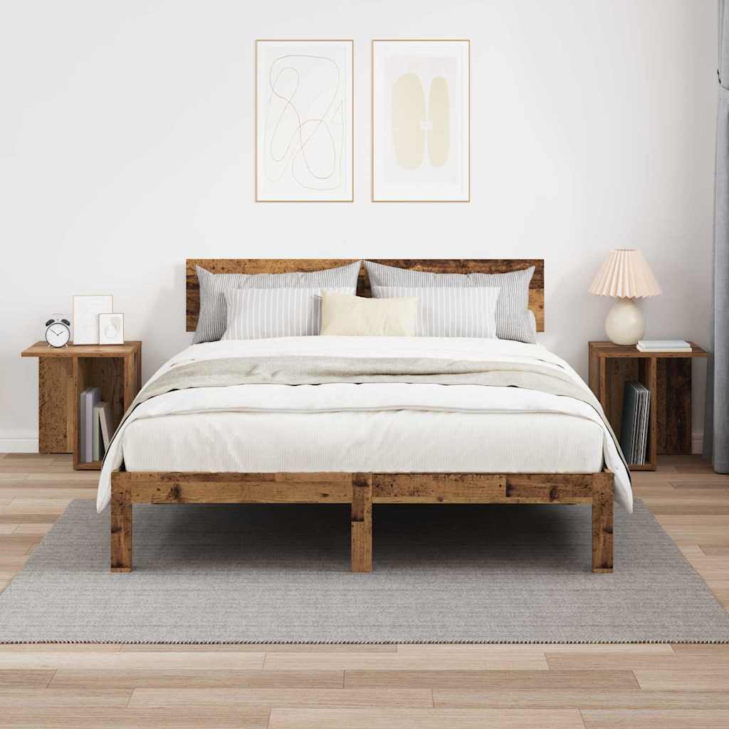 Konačna Stolić 2 pcs Staro drvo 37 x 32 x 40 cm