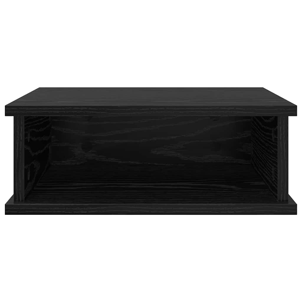 Noćni ormarić Crni hrast 40 x 31 x 15 cm Konstruirano drvo