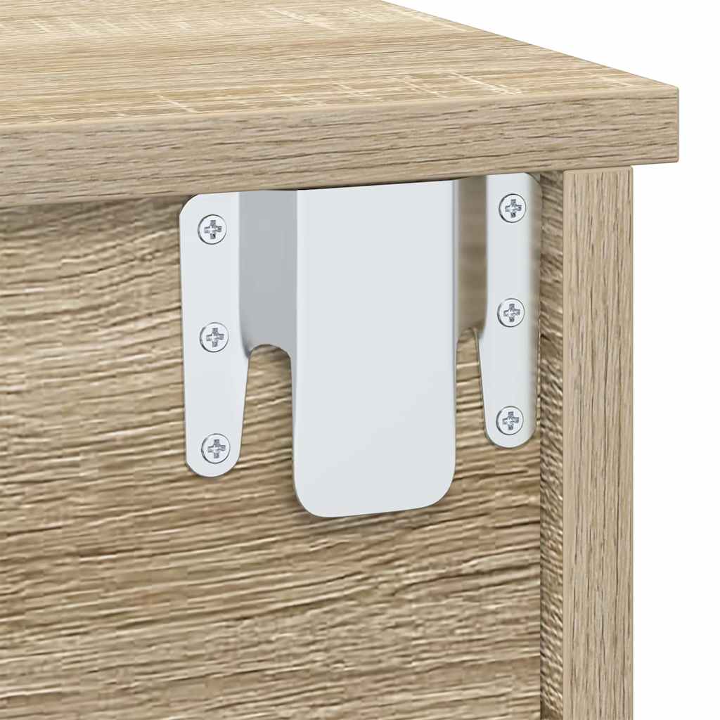 Noćni ormarić 2 pcs Sonoma hrast 40 x 31 x 15 cm